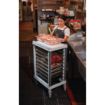 Picture of Cambro 1/1 Gastronorm Trolley 9 Tray Capacity Short