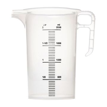 Picture of Pro-Measures Polypropylene Measuring Jug 2Ltr