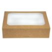 Picture of Vegware Compostable Sandwich Platters With Lid Regular (Pack of 50)