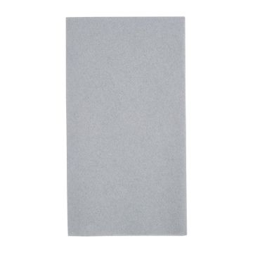 Picture of Fiesta Recyclable Premium Tablin Dinner Napkin Grey 40x40cm Airlaid 1/8 Fold (500 Pack)
