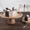 Picture of Olympia Acacia Cake Stand 305(Ø) x 127(H)mm