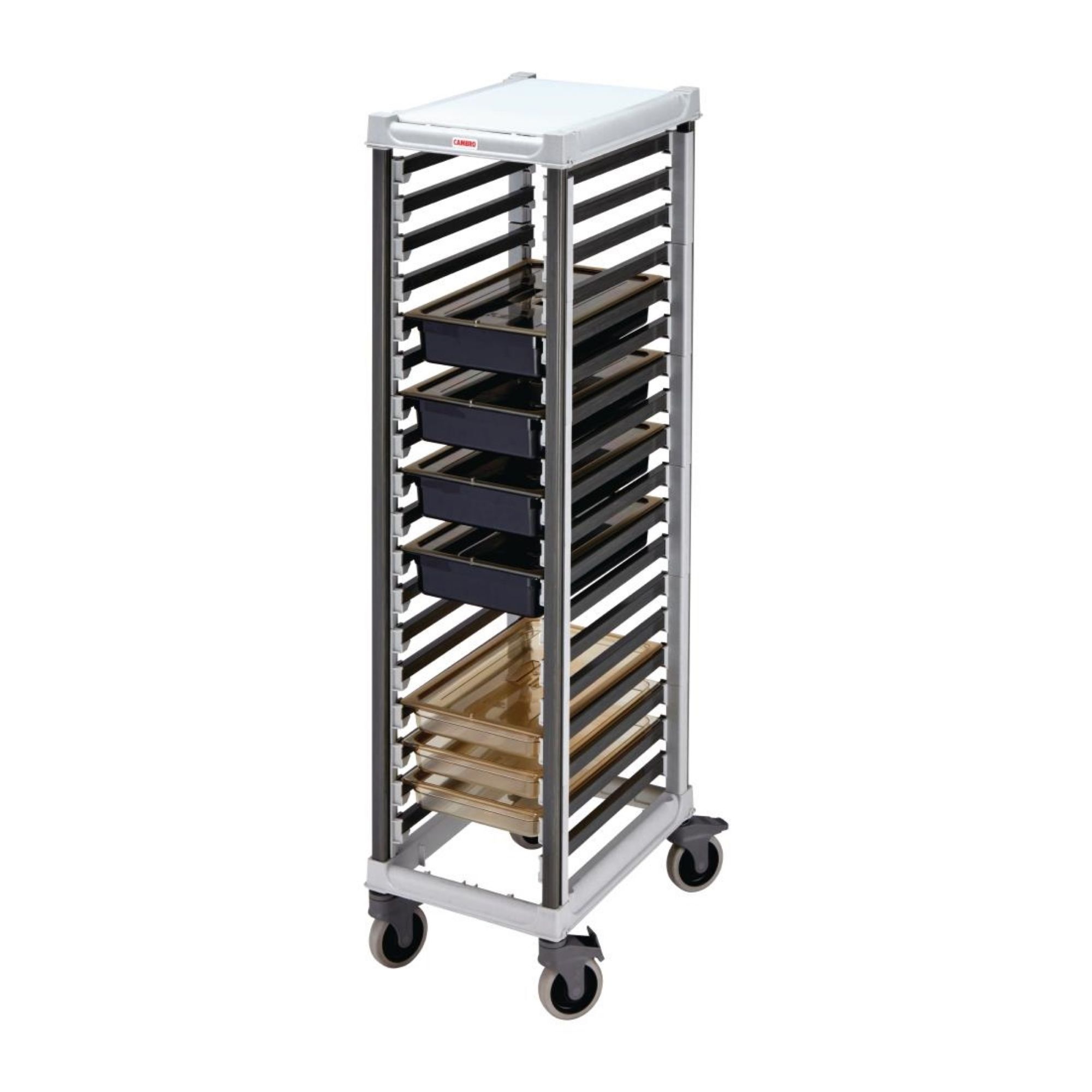 Picture of Cambro 1/1 Gastronorm Trolley 18 Tray Capacity Tall