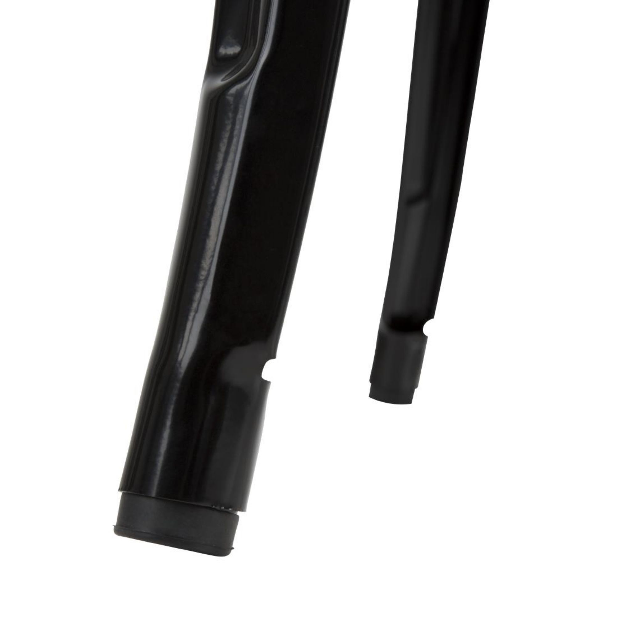 Picture of Bolero Bistro Bar Table with Wooden Top Black