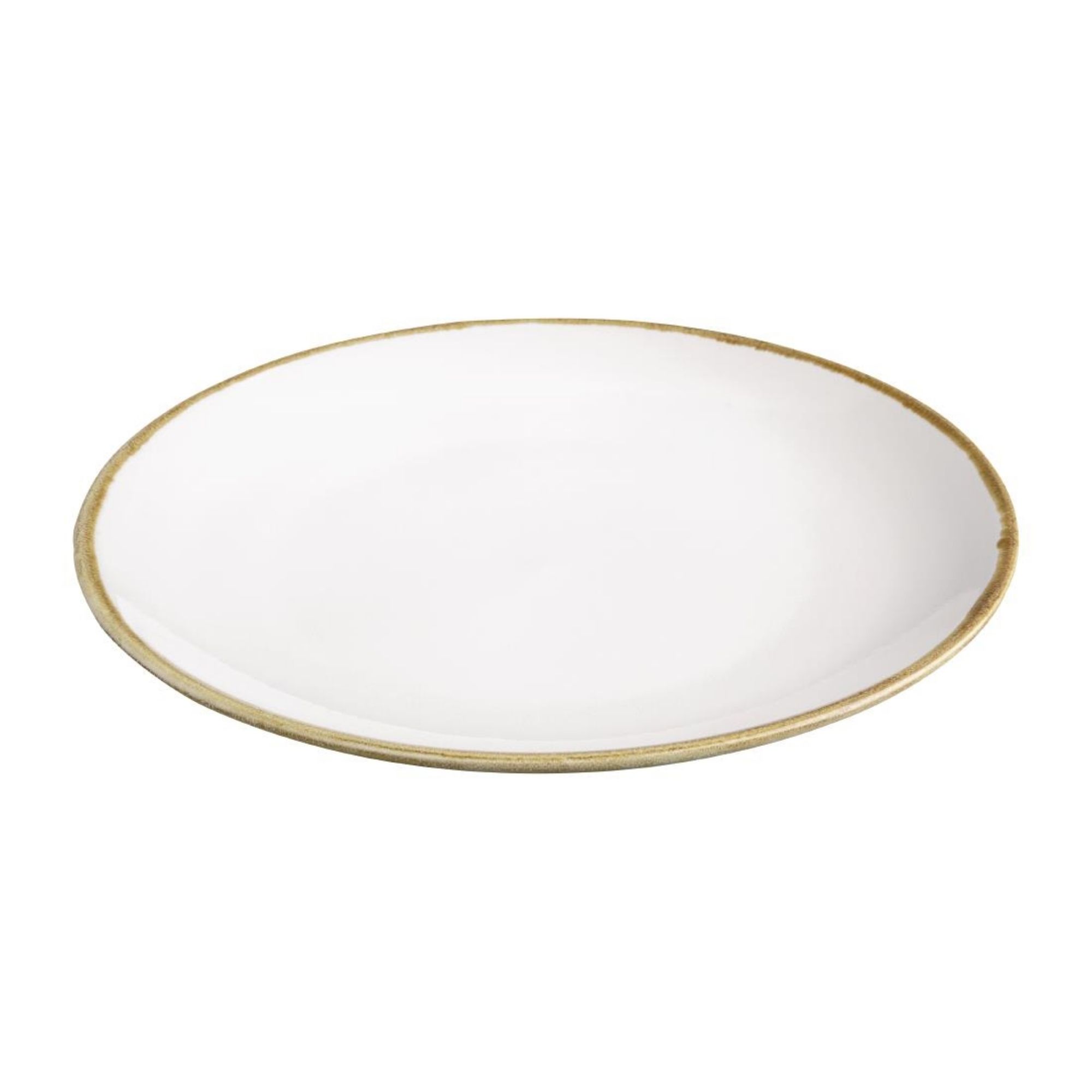 Picture of Olympia Kiln Chalk Round Coupe Plate 280mm (Pack of 4)