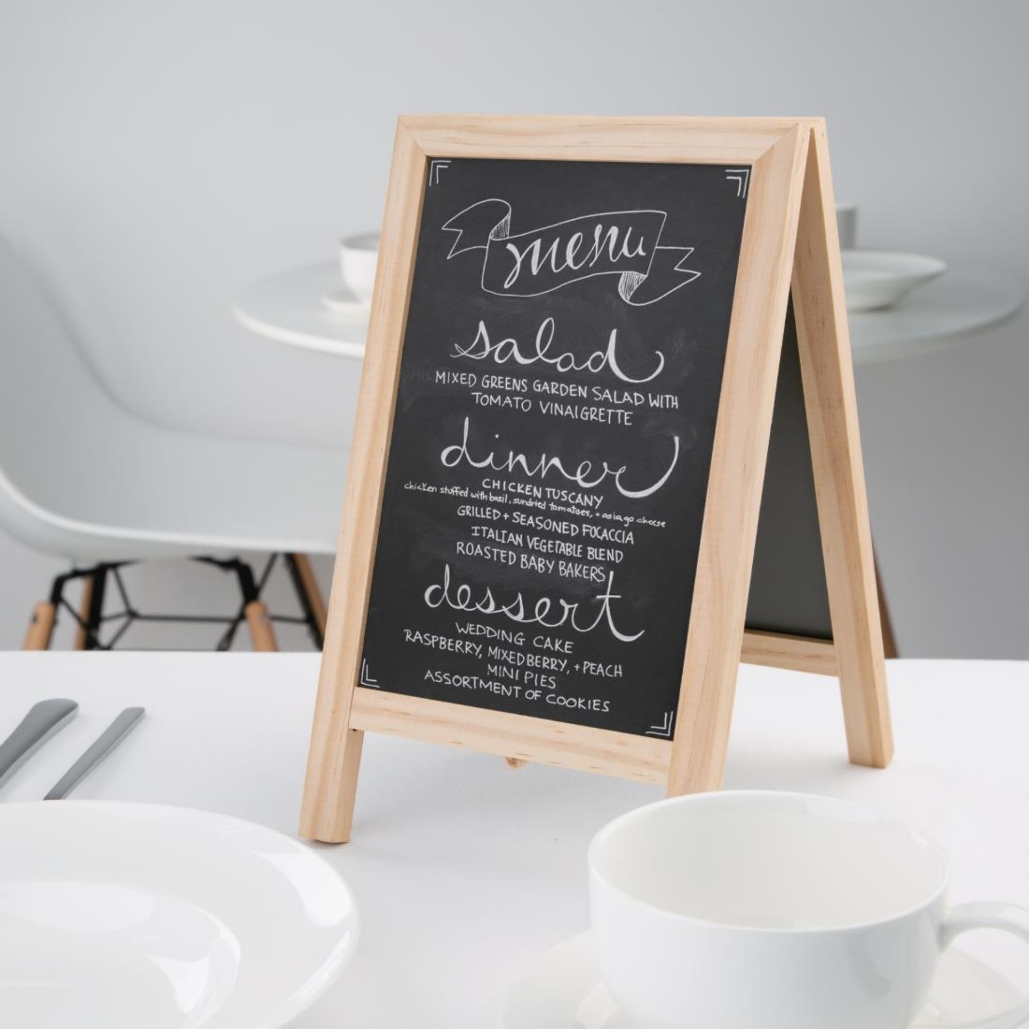 Picture of Olympia Mini Folding Menu Board 250(H) x 150(W)mm