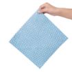 Picture of Nisbets Essentials Non-Woven Cloth Blue (Roll of 300 Sheets)