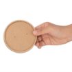Picture of Fiesta Compostable Paper Soup Container Lids 98mm (Pack of 500)