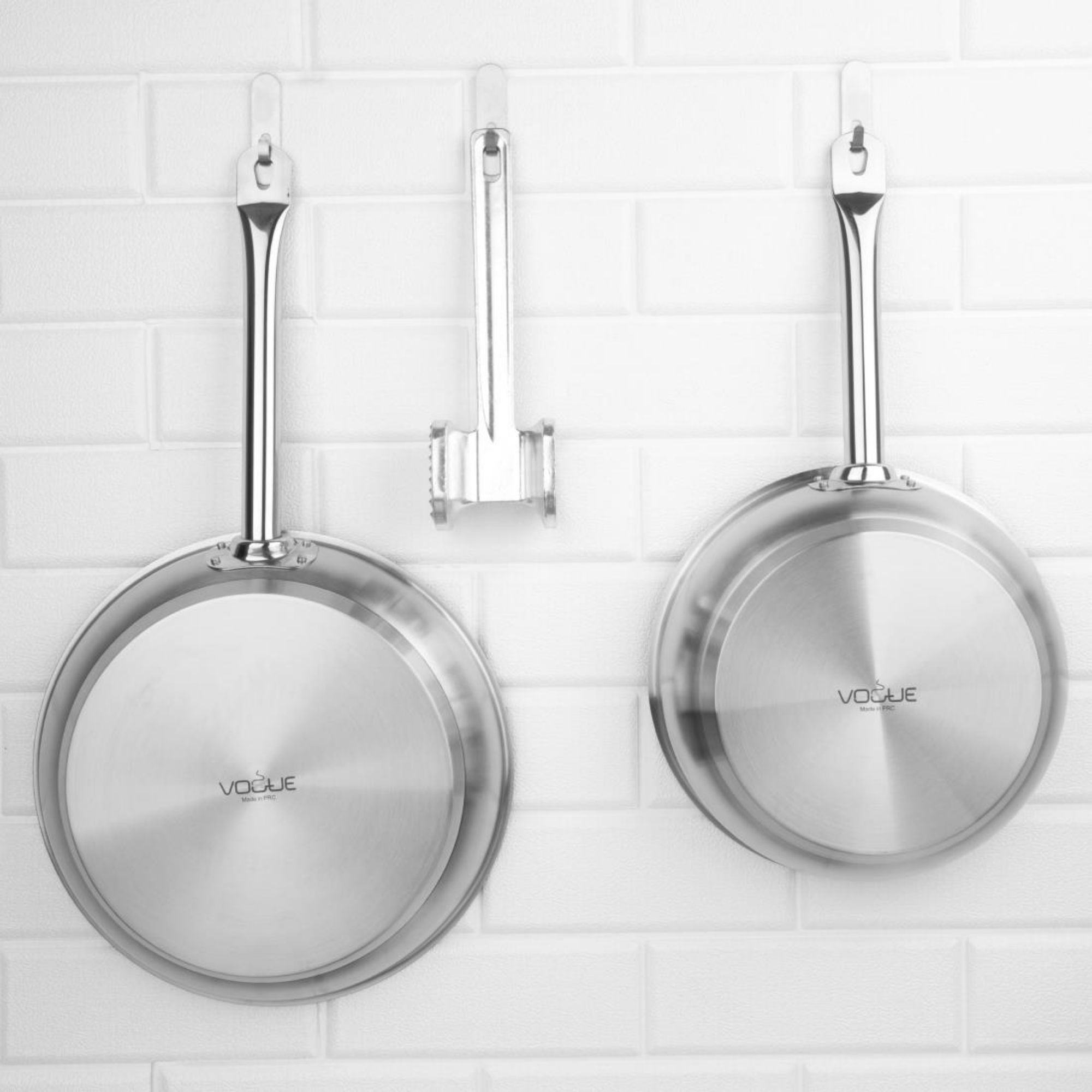 Picture of Vogue Stainless Steel Non-Stick Teflon Platinum Plus Frying Pan 28cm