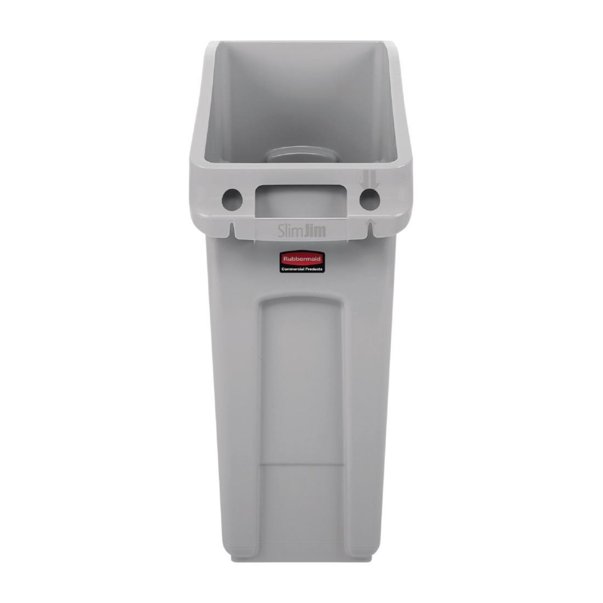 Picture of Rubbermaid Slim Jim Under-Counter Bin Grey 49Ltr