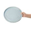 Picture of Olympia Cavolo Ice Blue Flat Round Plate - 270mm (Box 4)