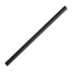 Picture of Fiesta Compostable Paper Smoothie Straws Black (Pack of 250)