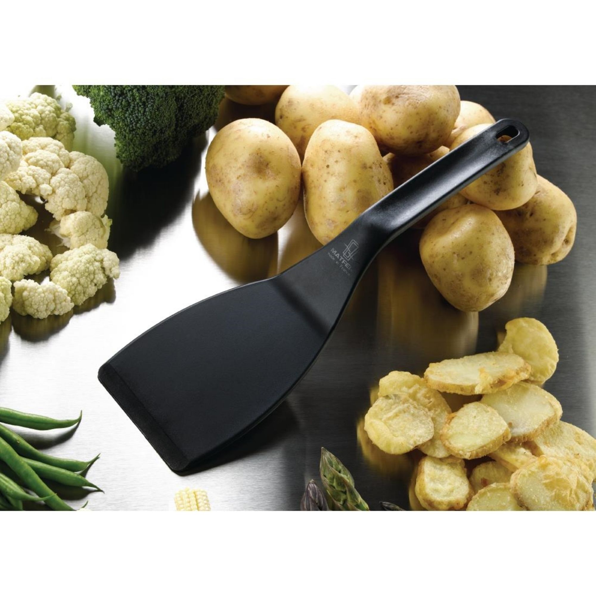 Picture of Matfer Bourgeat Pelton Exoglass Spatula 12" Black