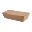 Picture of Colpac Compostable Kraft Food Boxes 250mm (Pack of 150)