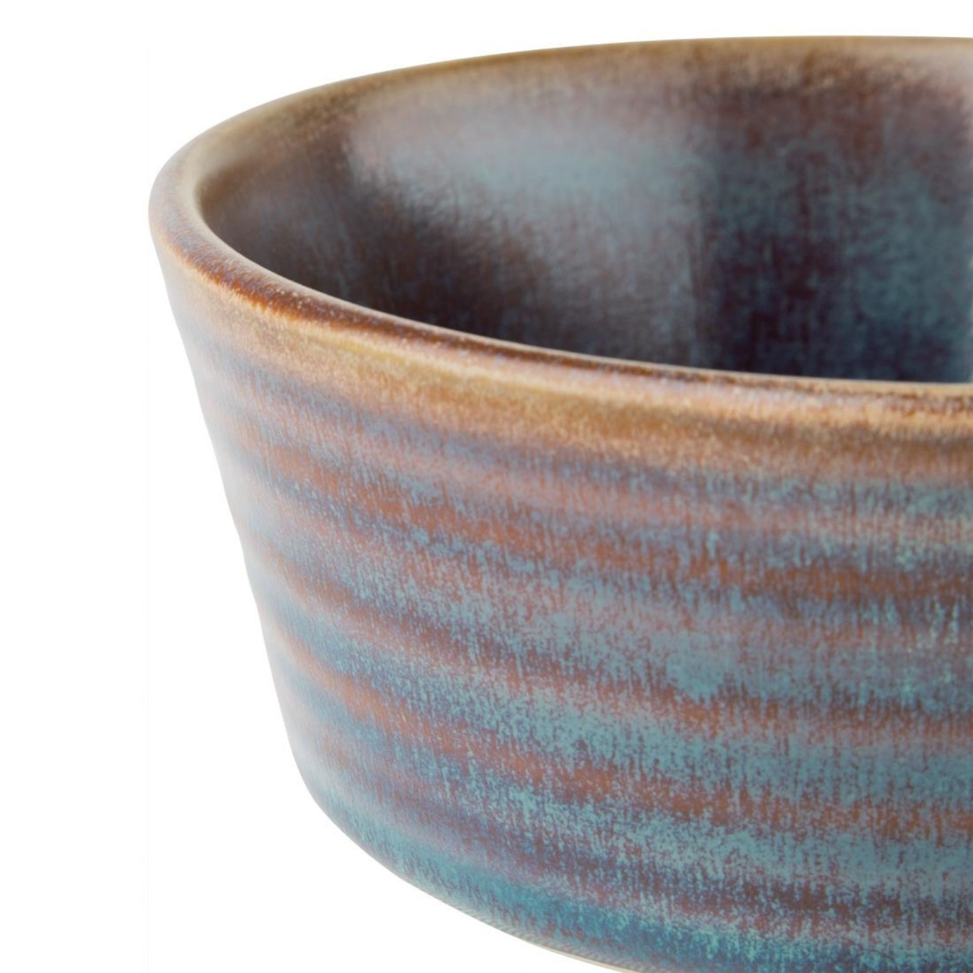 Picture of Olympia Cavolo Iridescent Flat Round Bowl - 143mm (Box 6)