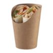 Picture of Colpac Recyclable Kraft Tortilla Wrap Scoops (1000 pack)