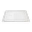 Picture of Nisbets Essentials Polypropylene 1/2 Gastronorm Lid Clear
