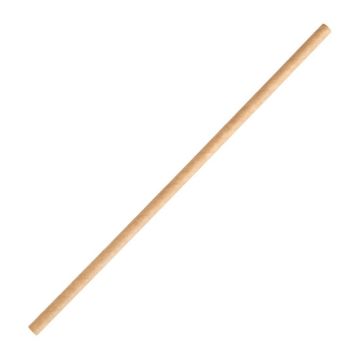 Picture of Fiesta Compostable Paper Straws Kraft (Pack of 250)