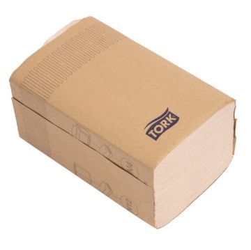 Picture of Tork Xpressnap Recycled Dispenser Napkin Natural 2Ply 1/2 Fold (Pack of 8x1000)