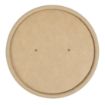 Picture of Colpac Recyclable Kraft Microwavable Soup Cup Lids 8oz and 12oz (Pack of 500)