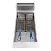Picture of Pitco Single Tank Twin Basket Fryer SE14S-SSTC