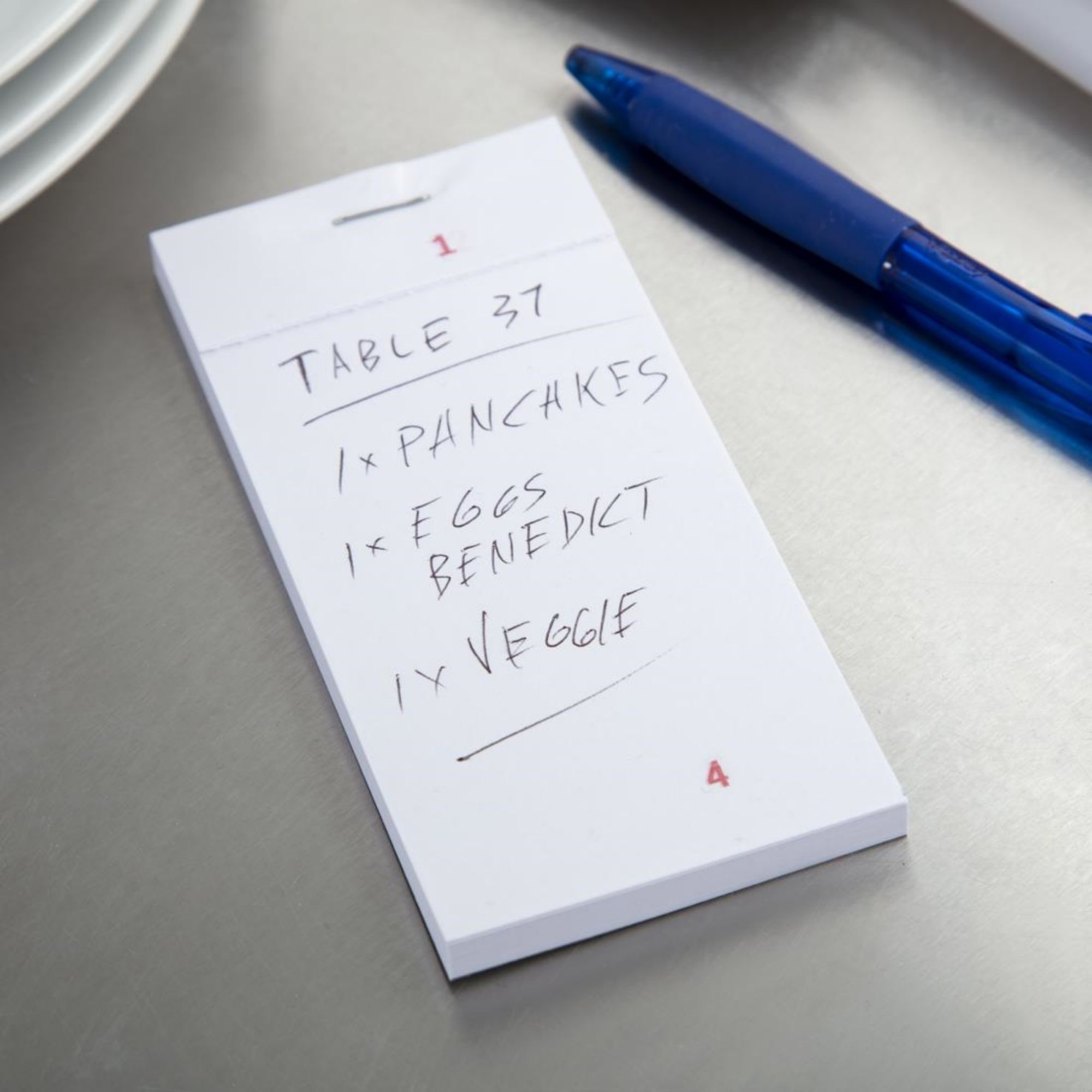 Picture of Restaurant and Kitchen Check Pad Single Leaf (50 Pack)