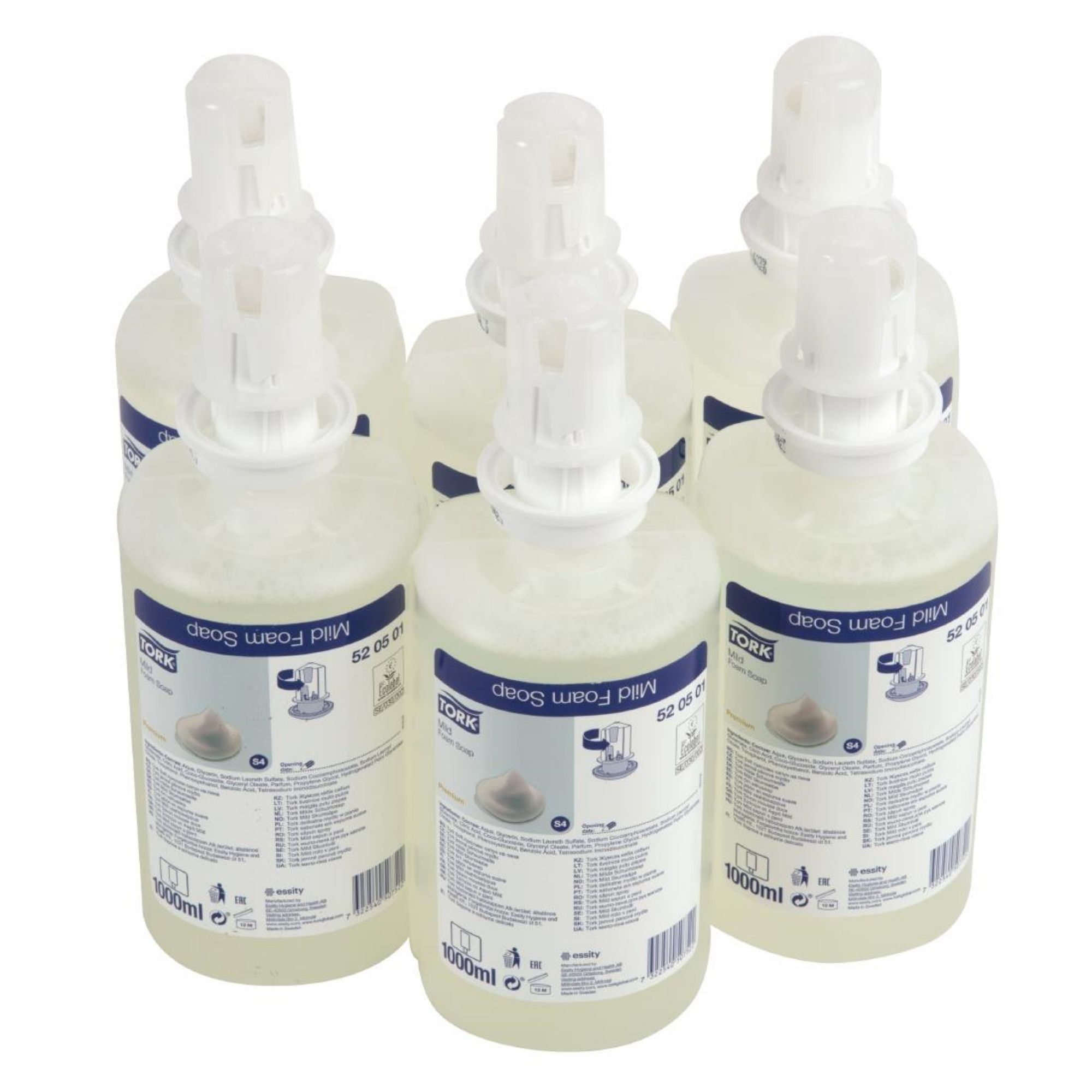 Picture of Tork Perfumed Mild Foam Hand Soap 1Ltr (Pack of 6)