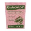 Picture of EcoTech Envirowipe Antibacterial Compostable Cleaning Cloths Red (25 Pack)