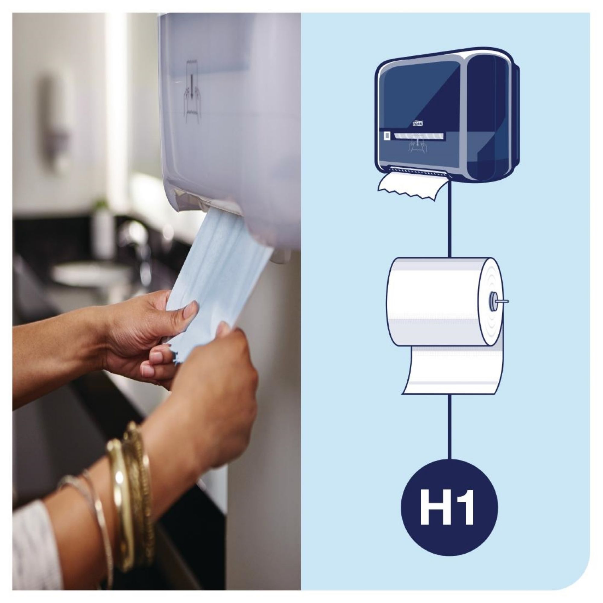 Picture of Tork Matic Automatic Hand Towel Roll Dispenser White