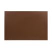 Picture of Hygiplas High Density Antibacterial Brown Chopping Board 455x305x12mm
