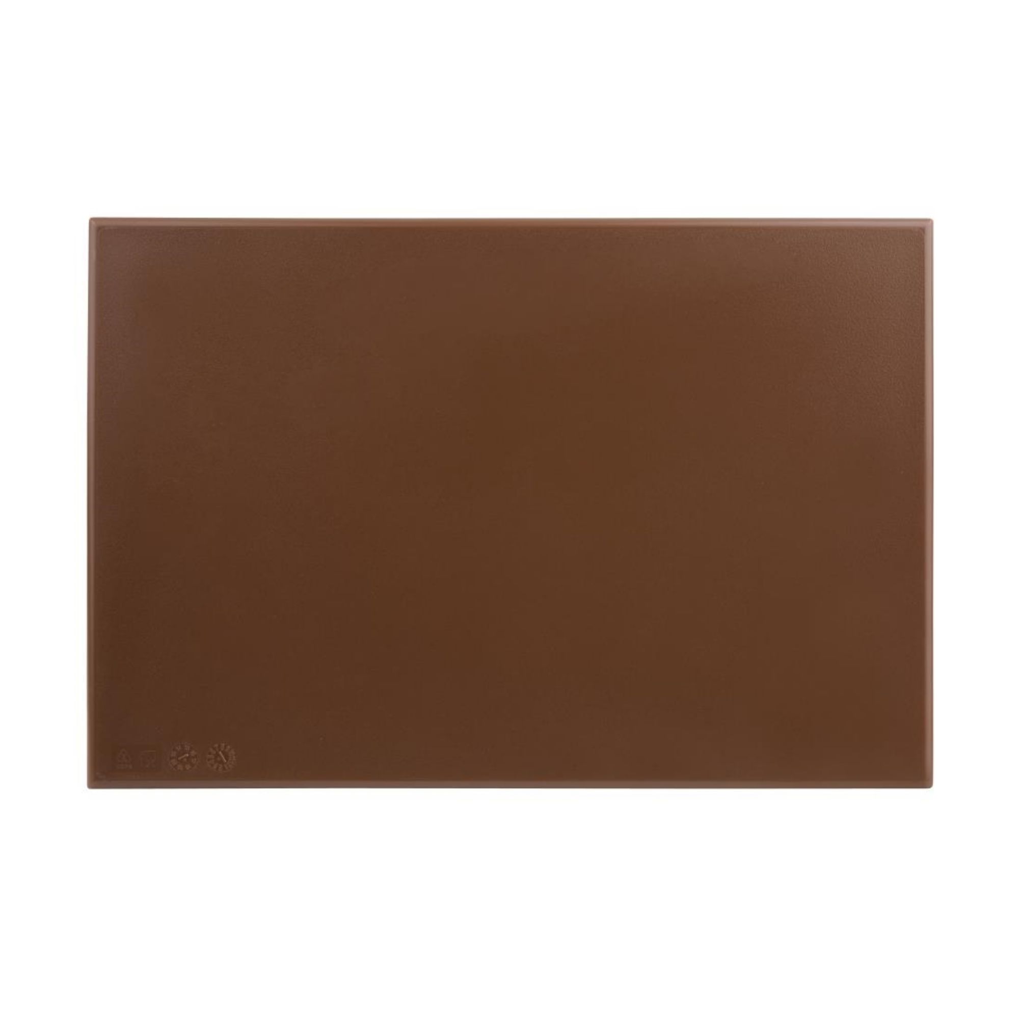 Picture of Hygiplas High Density Antibacterial Brown Chopping Board 455x305x12mm