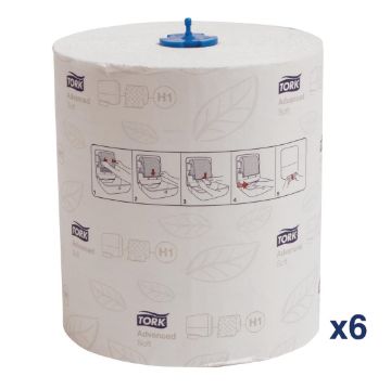 Picture of Tork Advanced Hand Towel Rolls 2-Ply 150m (Pack of 6)