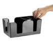 Picture of Olympia Kristallon Plastic Bar Caddy Black