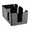 Picture of Olympia Kristallon Plastic Bar Caddy Black