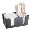 Picture of Olympia Kristallon Plastic Bar Caddy Black
