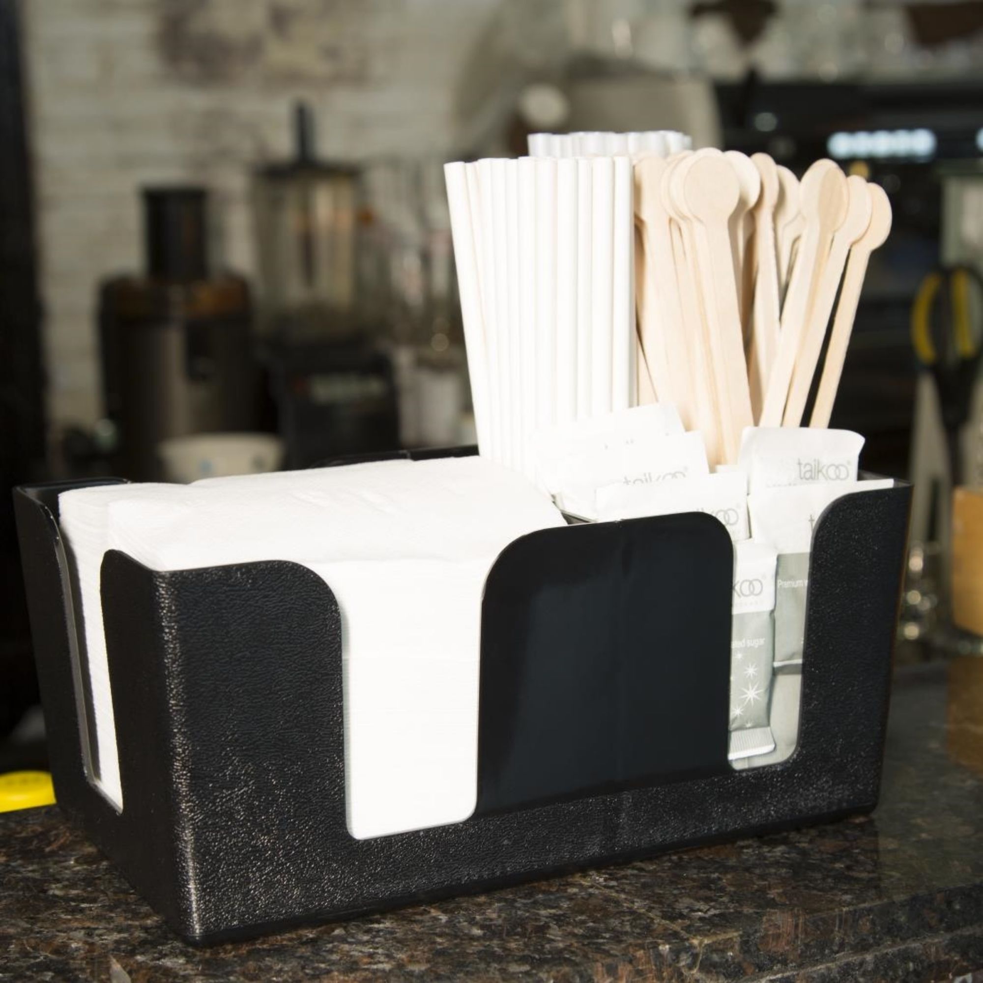 Picture of Olympia Kristallon Plastic Bar Caddy Black