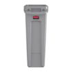 Picture of Rubbermaid Slim Jim Bin with Venting Channels Grey 87Ltr