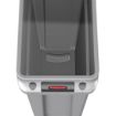Picture of Rubbermaid Slim Jim Bin with Venting Channels Grey 87Ltr