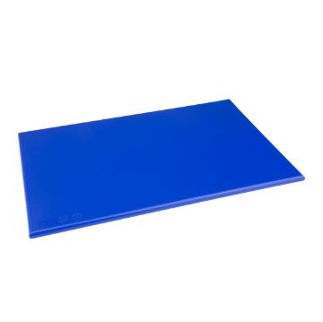 Picture of Hygiplas High Density Antibacterial Blue Chopping Board 455x305x12mm