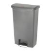 Picture of Rubbermaid Slim Jim Pedal Bin Grey 68Ltr