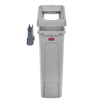 Picture of Rubbermaid Slim Jim Recycling Station Starter Kit 87Ltr