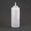 Picture of Vogue Clear Wide Neck Squeeze Sauce Bottle 16oz