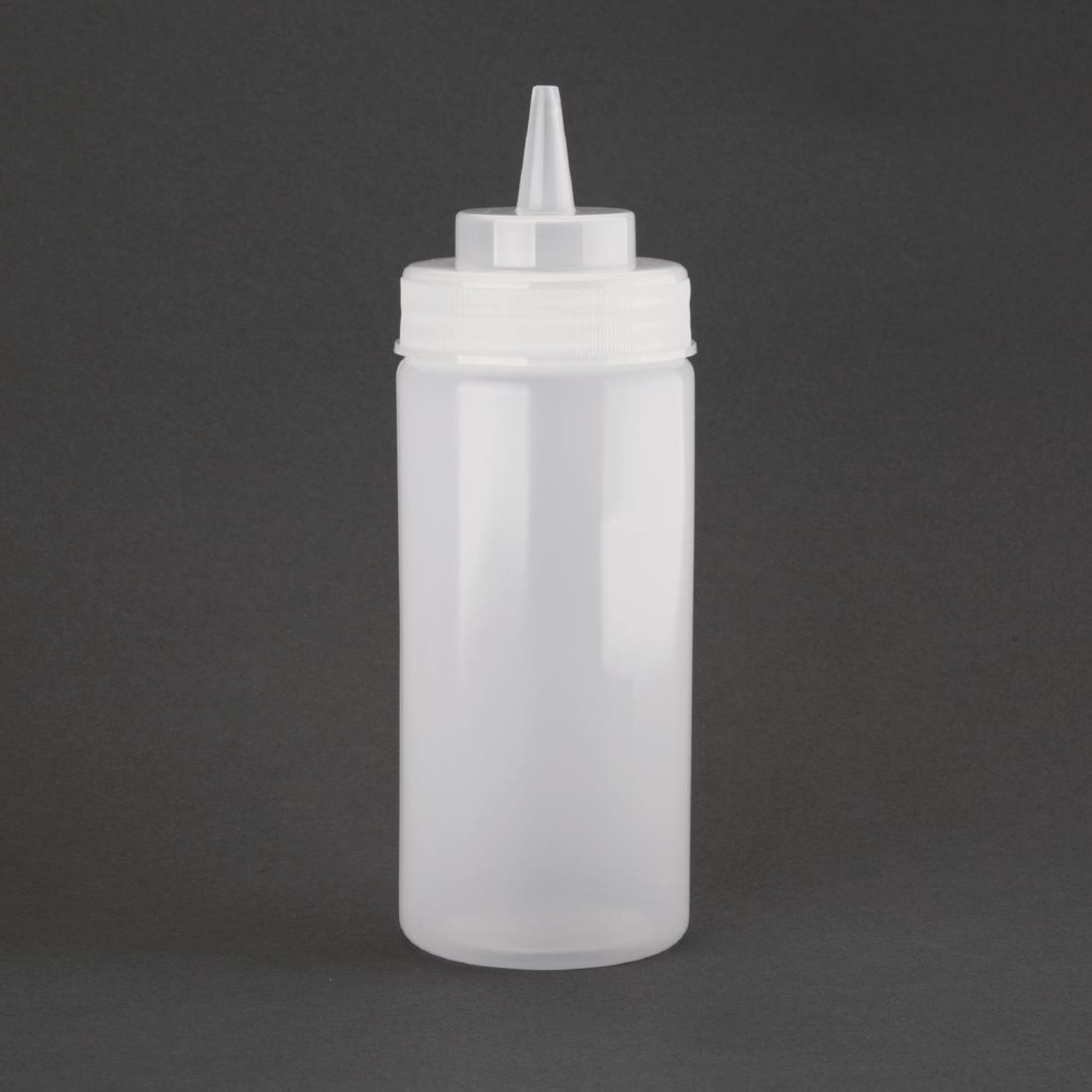 Picture of Vogue Clear Wide Neck Squeeze Sauce Bottle 16oz