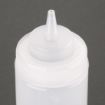 Picture of Vogue Clear Wide Neck Squeeze Sauce Bottle 16oz