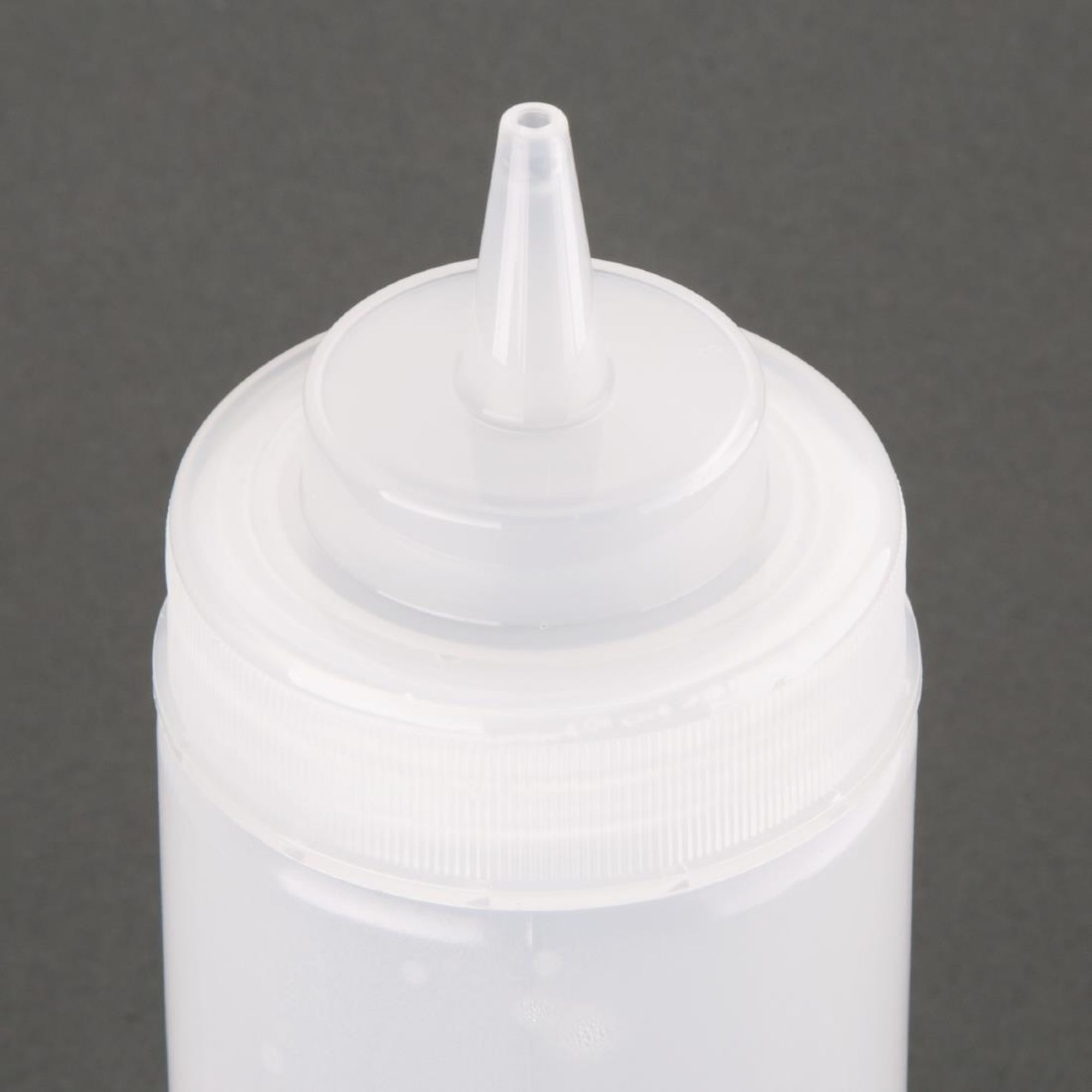 Picture of Vogue Clear Wide Neck Squeeze Sauce Bottle 16oz