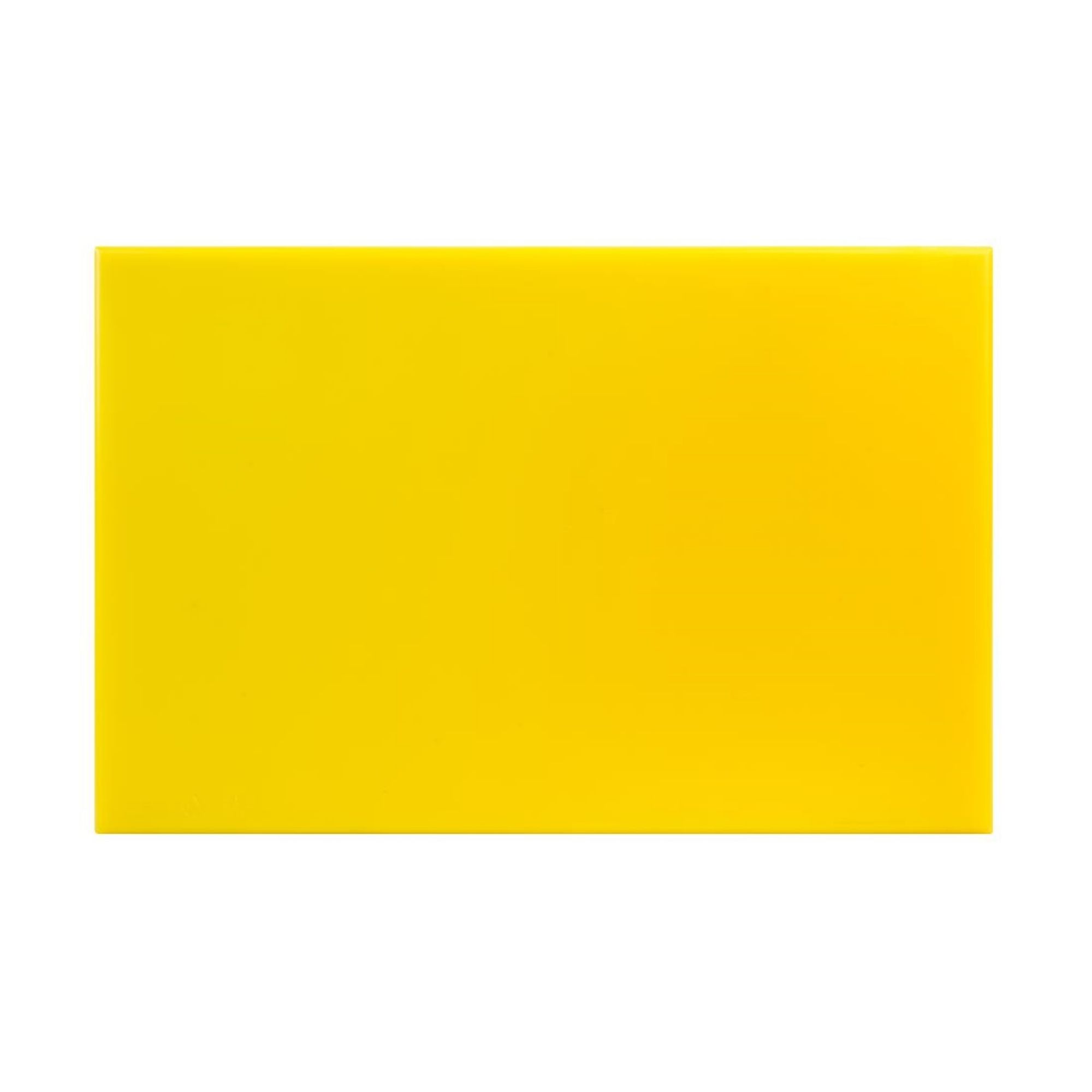 Picture of Hygiplas High Density Antibacterial Yellow Chopping Board 455x305x12mm