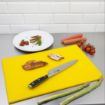 Picture of Hygiplas High Density Antibacterial Yellow Chopping Board 455x305x12mm