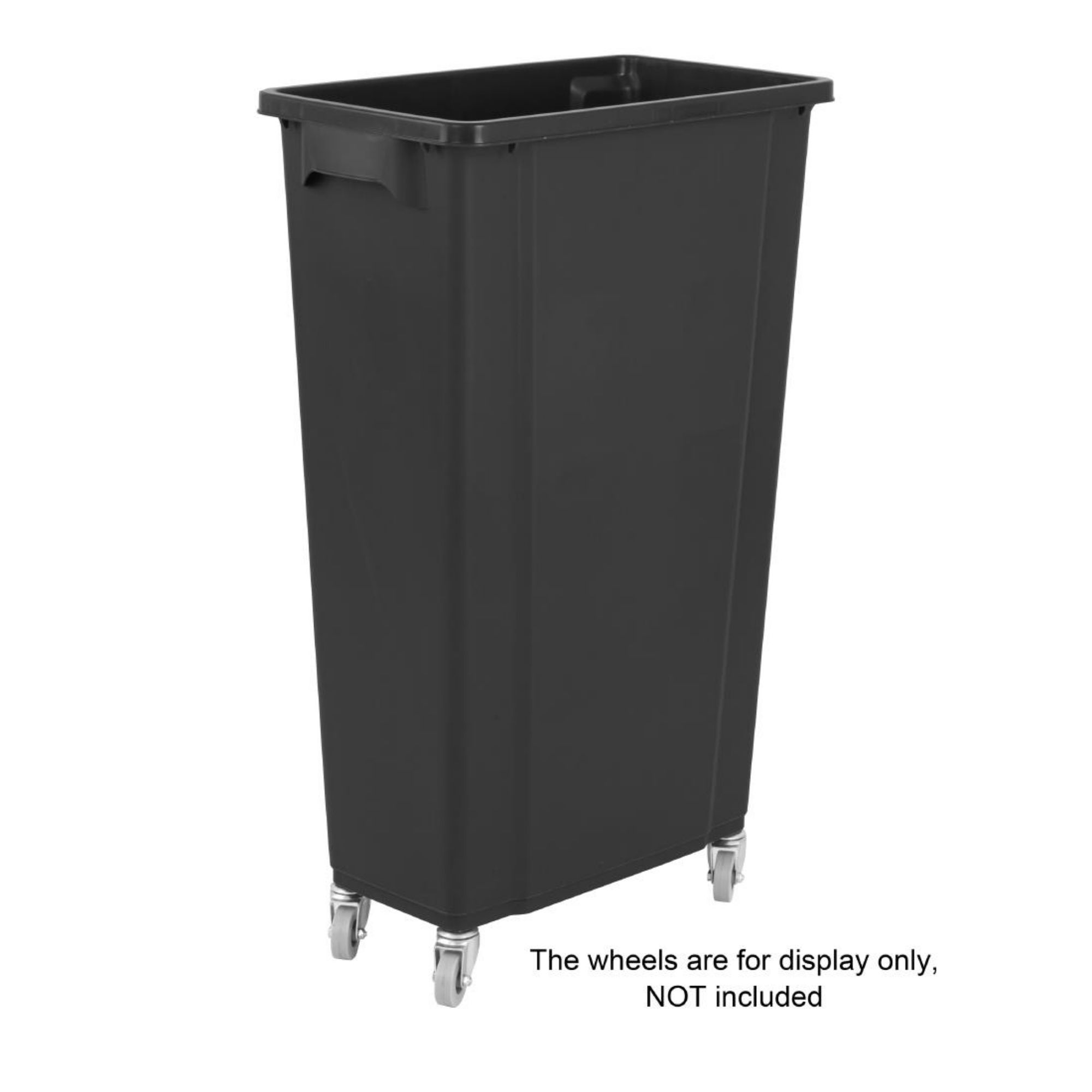 Picture of Jantex Slim Bin Black 80Ltr