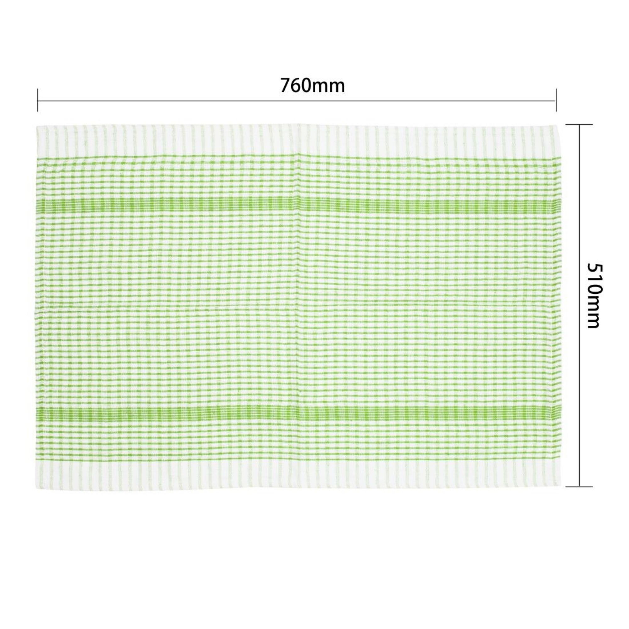 Picture of Vogue Wonderdry Tea Towels Green (Pack of 10)