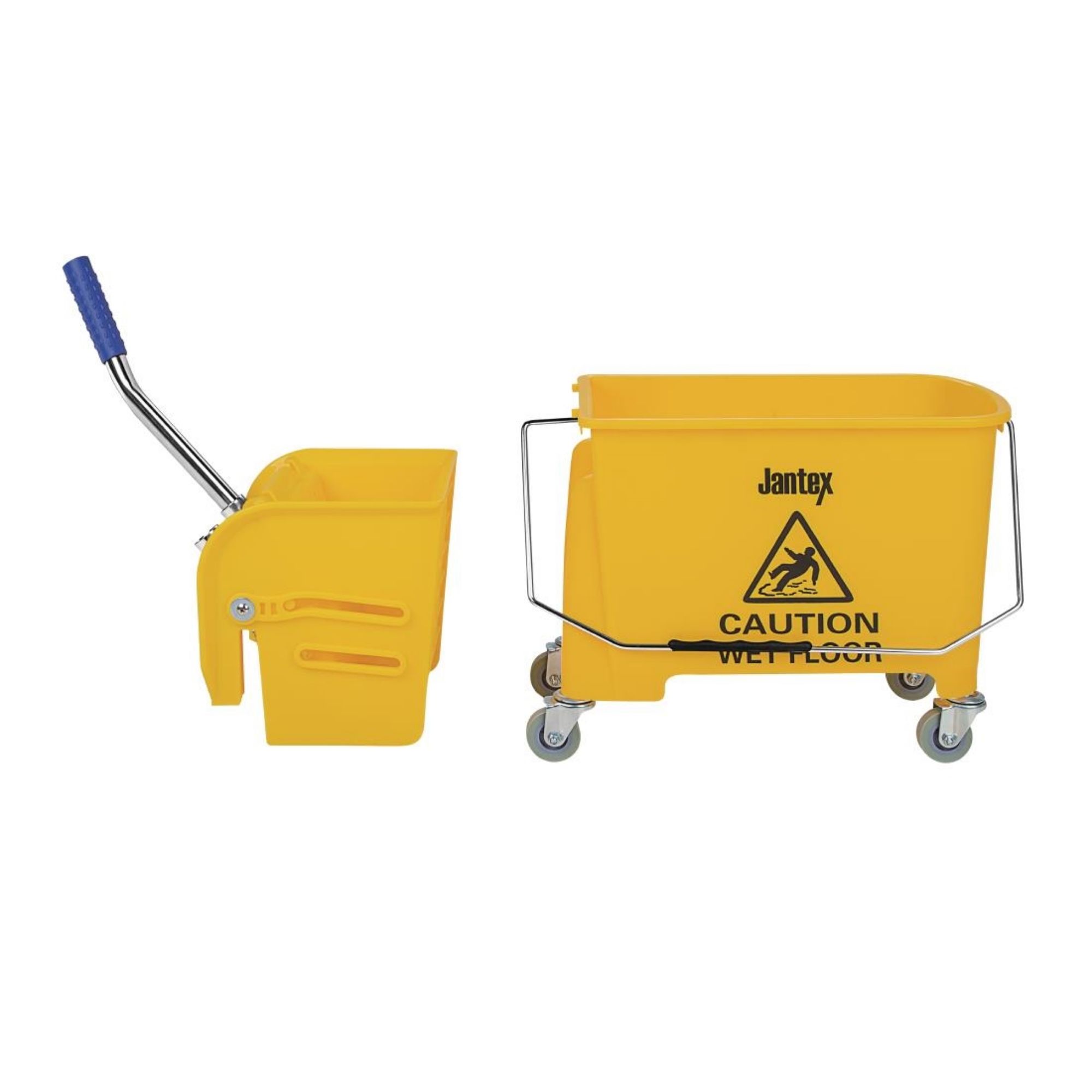 Picture of Jantex Kentucky Mop Bucket and Wringer 20Ltr Yellow