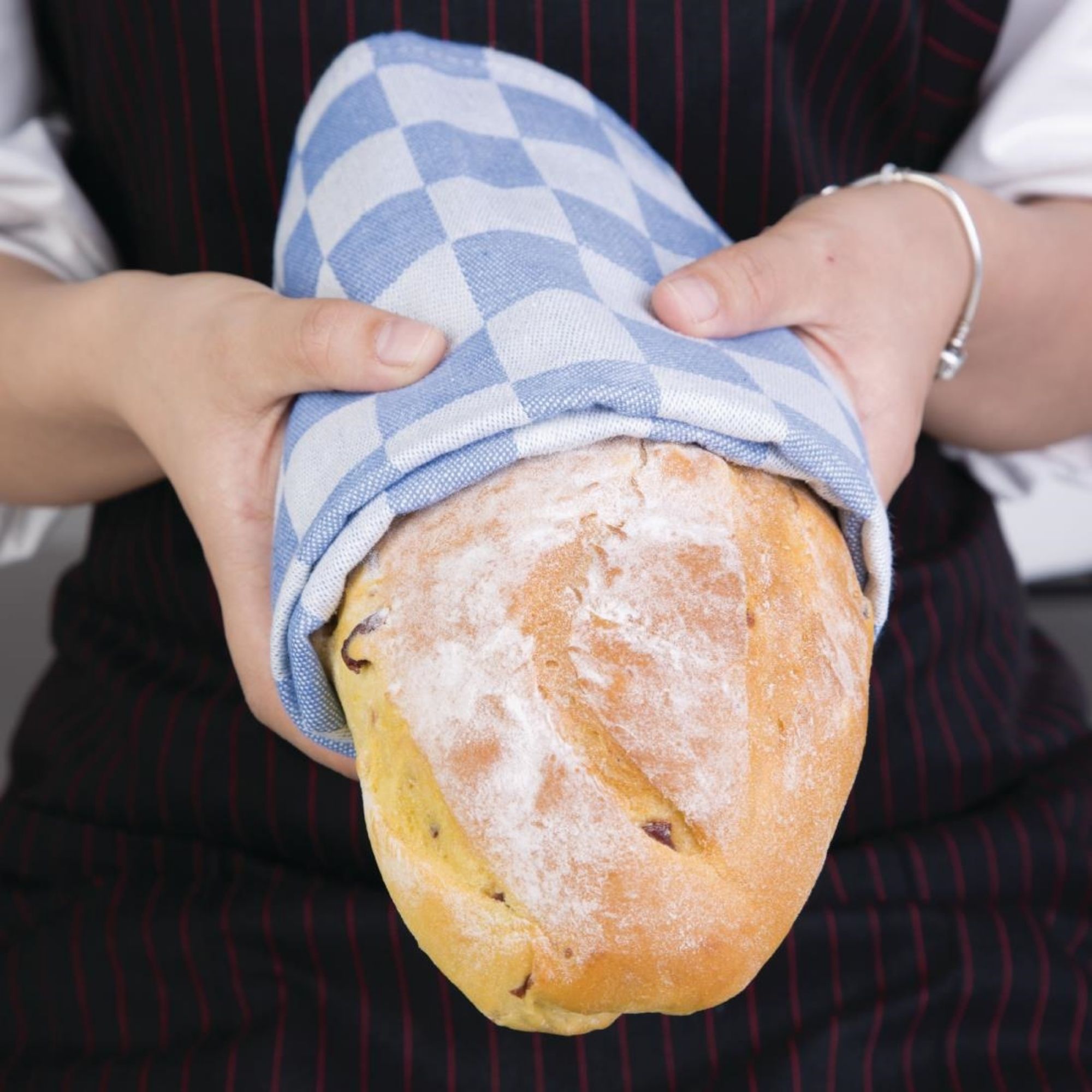 Picture of Vogue Chef Tea Towel Blue